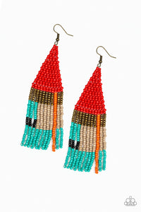 Beaded Boho -Red