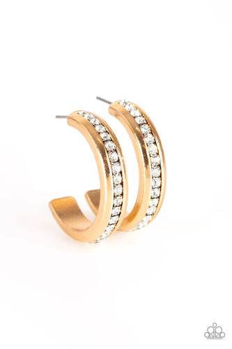 5th Avenue Fashionista- Gold Hoop Earring